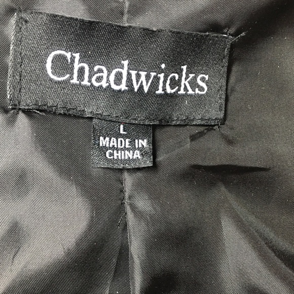 Chadwicks- Ombré grey faux leopard fur coat - Picture 3 of 8